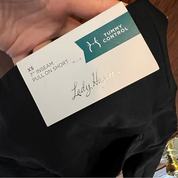 NWT Lady Hagen Women's Tummy Control Golf Short Black XS - Picture 9 of 11